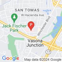 View Map of 340 Dardanelli Lane,Los Gatos,CA,95032